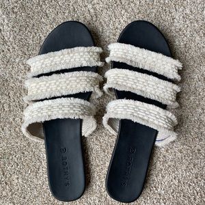 Rothy’s Seashell Triple Band Sandals